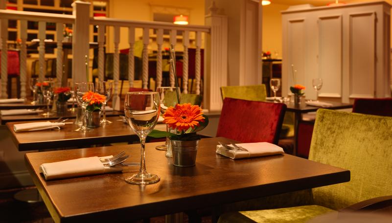 Restaurant at 4 Star Ballsbridge hotel dublin